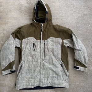 Obermeyer Men Size L Deuce Component Jacket X4 Outer Layer Dura Guard NO LINING